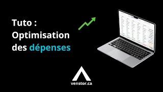 Venstor  Optimisation des dépenses [upl. by O'Shee]