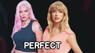 Karol G feat Taylor Swift  Perfect IA [upl. by Oriaj592]