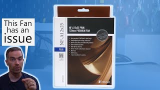 Noctua NFA12x25 PWM  PC System Fan Review [upl. by Gessner]