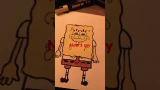 Draw Spongebob spongebob [upl. by Gorden970]