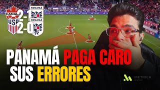 ERRORES QUE PANAMÁ PAGÓ CARO  TODOS LOS GOLES ANTE USA Y CANADÁ  VIDEOANÁLISIS MÉTRICA SPORTS [upl. by Theda]