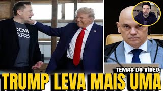 4 TRUMP TEM REAÇÃO IMEDIATA LEVOU TODOS MORAES MANIFESTA SOBRE ANISTIA [upl. by Yerffe]