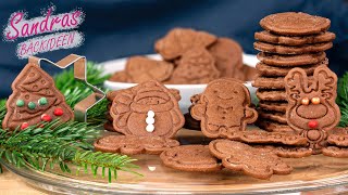 Lebkuchen Rezept  leckere Weihnachtsplätzchen zum ausstechen [upl. by Nnaira]