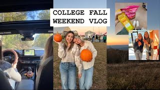 COLLEGE FALL WEEKEND VLOG [upl. by Beverly]