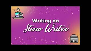 PARTS AND FUNCTIONS OF STENO MACHINE [upl. by Hescock379]