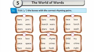 EE 4th standard English work book answers unit 5 The world of words [upl. by Koetke]