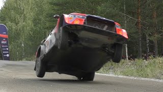 WRC Rally Finland 2024  INSANE JUMPS [upl. by Llerot]