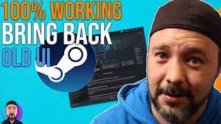 Bring Back Steam Old Ui  100 Working [upl. by Buschi]