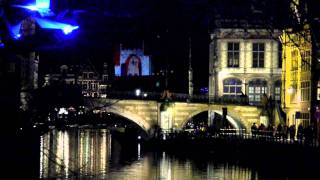 Lichtfestival Gent HD 2012 openingsavond 260112 [upl. by Adniled]