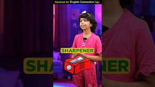 Learn Right Pronunciation of ✅ Sharpener  Kids English Words  Adi Connection shorts [upl. by Laural]