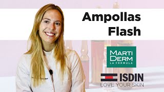 ⚡️ AMPOLLAS FLASH de Isdin y Martiderm ⚡️  Farmaciasdirect [upl. by Prakash254]