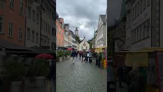 SATURDAY MARKET FELDKIRCH TOWN AUSTRIA 🇦🇹 wanderlens travelphotography youtubeshort [upl. by Adnamra]