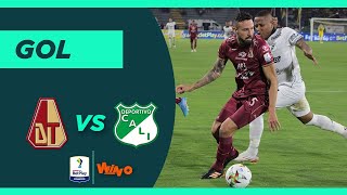 Deportes Tolima vs Deportivo Cali 10  Superliga BetPlay Dimayor 2021  Vuelta [upl. by Esinahs]