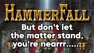 HAMMERFALL  Dreamland Karaoke Version [upl. by Ahso]