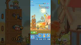 Destroying giant sheep house in tower destiny survive game [upl. by Mandal497]