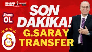 Galatasarayın transfer gündeminde son dakika gelişmesi [upl. by Ninerb507]