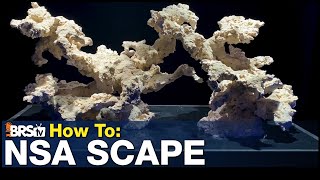 How to NSA Aquascape A step by step negative space guide for your reef tank  Marco Reef Saver Rock [upl. by Jarlen]