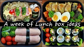 🍱 A week of Lunch BoxDosirak🍳 Happy New Year 😄 [upl. by Odlanor]