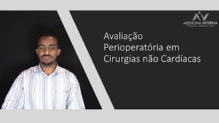 Avaliação perioperatória em cirurgias não cardíacas [upl. by Llevron]