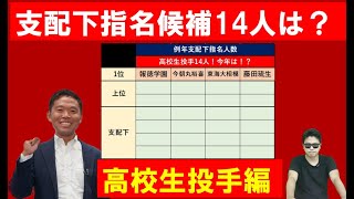 2024年ドラフト支配下指名14人はこの選手たち！高校生投手編【西尾典文さん】 [upl. by Cesaro380]