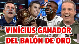 🤣🤣 CRISTÓBAL SORIA HACE RABIAR AL CHIRINGUITO CON EL RIDÍCULO DE VINÍCIUS EN EL BALÓN DE ORO 2024 [upl. by Lymn170]