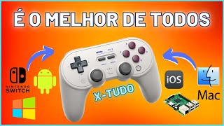 Análise TOP do 8BitDo Pro 2  O MELHOR joystick que existe [upl. by Sinoda830]