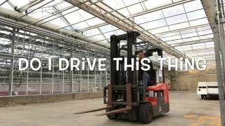 How to operatedrive a forklift [upl. by Atteuqahs]