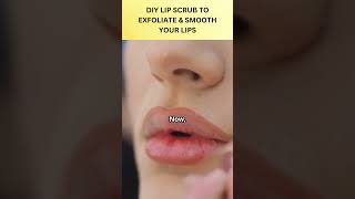 DIY Lip Scrub to Exfoliate amp Smooth Your Lips [upl. by Atinus]