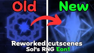 Old VS New Reworked Cutscenes in Eon 1  Sols RNG Eon1 [upl. by Htebazil]