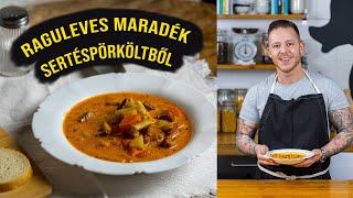 🥣 RAGULEVES 🥣 maradék sertéspörköltből👌 [upl. by Ikairik]