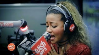 Liezel Garcia sings quotGisingin ang Pusoquot Pure Love OST LIVE on Wish 1075 Bus [upl. by Yebba]