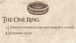 The One Ring Explained [upl. by Assilev688]