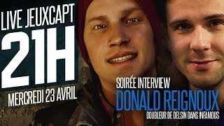 Interview de Donald Reignoux  Doubleur de Delsin sur inFamous  Second Son [upl. by Ahron]