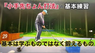 『小手先ちょん打法』の基本練習を解説✊ 基本は学ぶものではなく鍛えるもの❣️ [upl. by Wonacott]