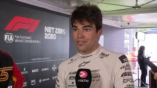 Lance Strolls Fiery Clash with Interviewer at SpanishGP 2023 [upl. by Leunamnauj]