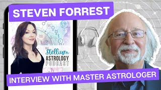 EP118 Evolutionary Astrology Beliefs Empowerment amp Reincarnation with Steven Forrest [upl. by Irep]