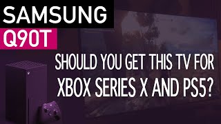 Samsung Q90T Gaming TV for PS5 and Series X [upl. by Acirrej43]