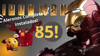 Iron Man de Planeta DeAgostini │Armado del Fascículo 85 │ 😁😀😍Alerones Completos😁😀😍 [upl. by Imray]