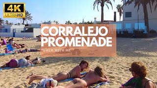 Corralejo Promenade Fuerteventura 4K ☀️🌴 [upl. by Wartow]