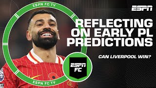 ESPN FC adjusts their Premier League Predictions 🔮 Can Liverpool hold their lead [upl. by Lareneg502]