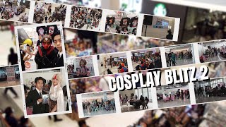 COSPLAY BLITZ 2 at ESTANCIA Mall Capitol Commons Pasig City [upl. by Ahsimak]