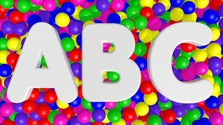 Learn ABC with Colorful Balls for Kids Alphabet A to J [upl. by Kery]