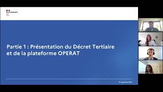 Replay webinaire  Décret Tertiaire et OPERAT  100924 [upl. by Fanchet]