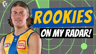 All RELEVANT ROOKIES discussed 2024 AFL Supercoach [upl. by Dnana158]