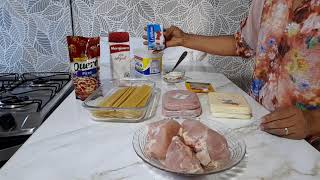 receita de LASANHA DE FRANGO [upl. by Niledam]