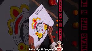 PRIYANKAS COLOUR N PAINTING COMP ON DURGA ASHTAMI [upl. by Nickolai346]