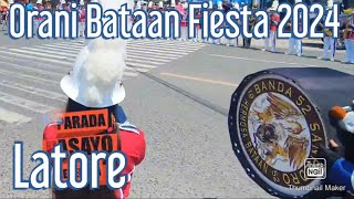 Banda 52 San Pedro  Orani Bataan Town Fiesta 2024  Latore [upl. by Edrahs]