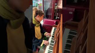 Schubert Serenade on old charity shop piano [upl. by Ardnasac]