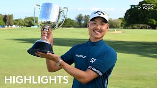 Min Woo Lee Winning Round Highlights  2023 Fortinet Australian PGA Championship [upl. by Anilos215]