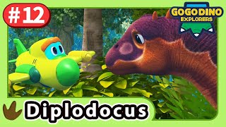 GOGODINO EXPLORERS  EP12 Mutlitalented Diplodocus’ Tail  Dinosaur  Kids  Cartoon  Season 4 [upl. by Lori]